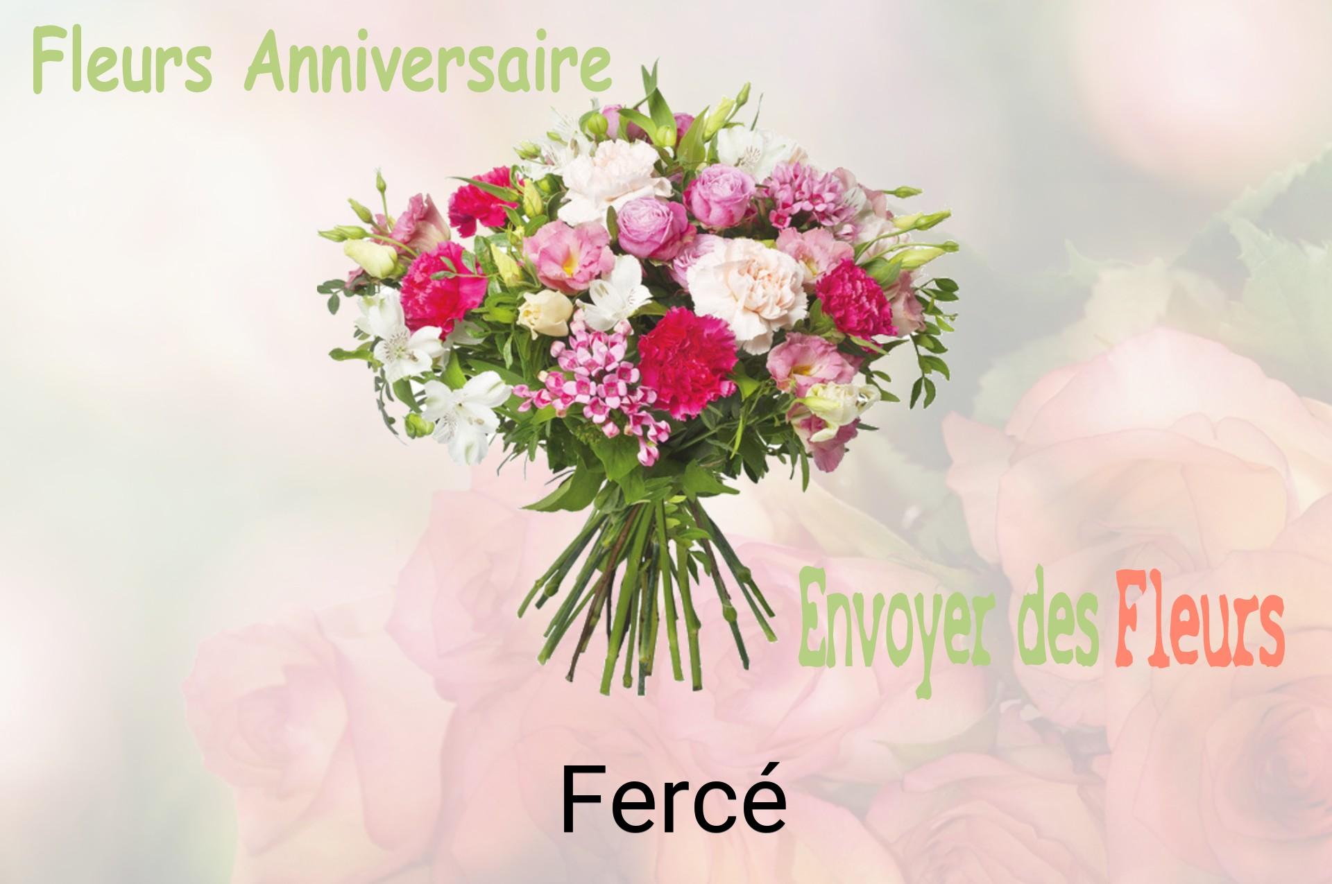 Bouquet de fleurs d’anniversaire livré à Fercé